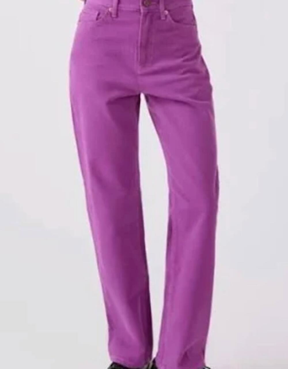 Urban Outfitters BDG Relaxed Cowboy Straight Baggy Denim Jeans Purple Size 31